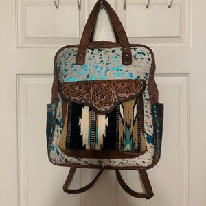 American Darling Leather Conceal Carry Backpack